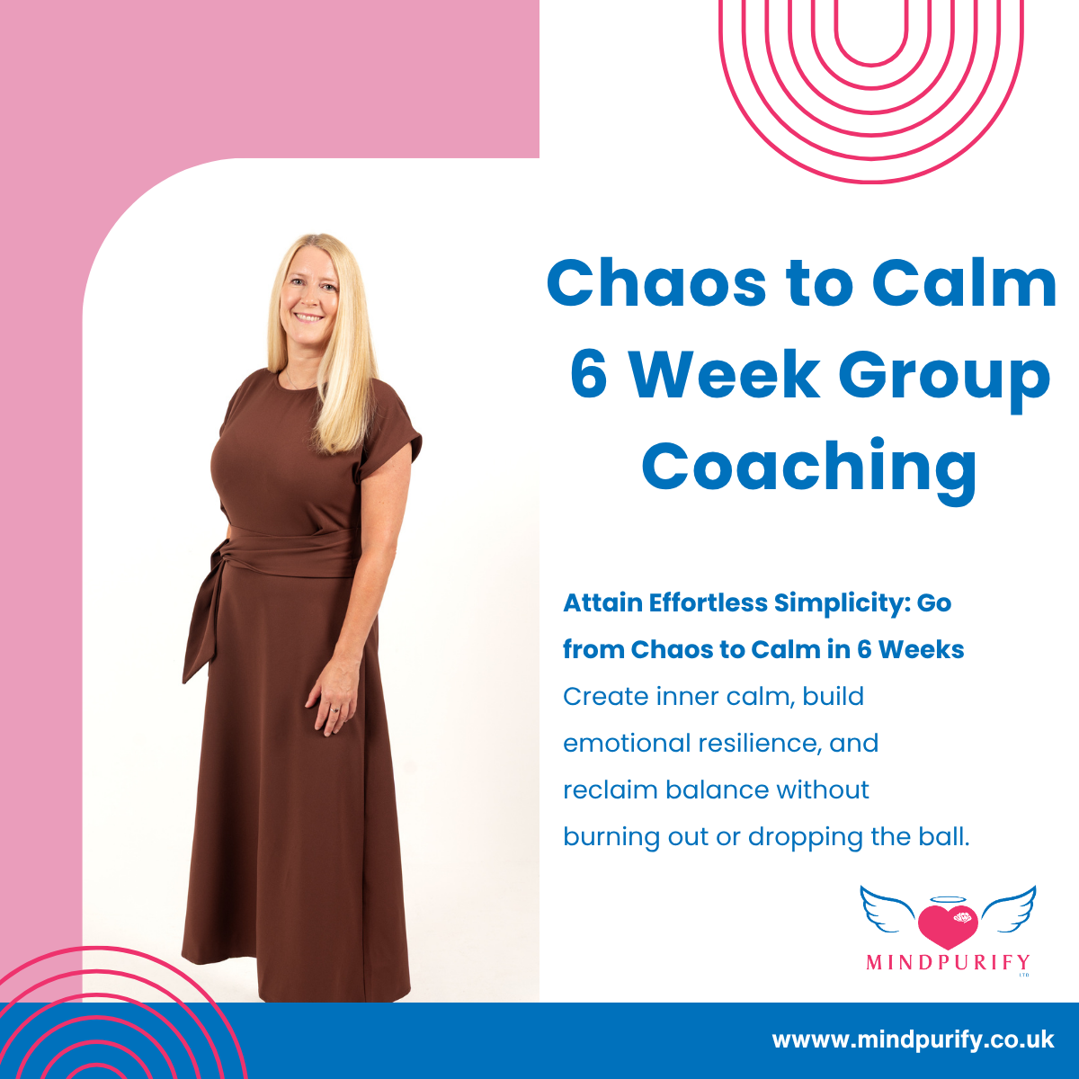 Chaos to Calm 6 Week Group Coaching