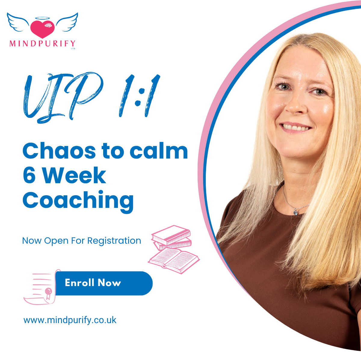 Chaos to Calm 6 Week VIP 1:1 Coaching